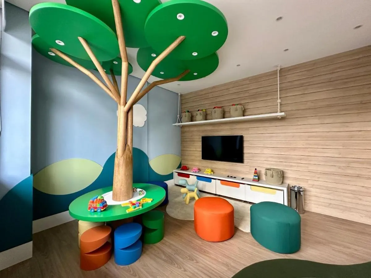 1Gru Airport 4Km, 2 Dorms, Bosque Maia Apartment Guarulhos 0*,  Brazil